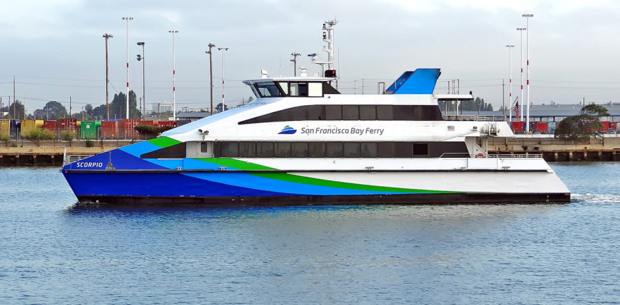 San Francisco Bay Area Ferries Transition To Renewable Diesel   Ferry By Dennis Jarvis From Halifax Canada California Wikimedia 900x444 