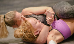 Newer Female Grapplers, Pins And Headlocks, Perfect The Basics